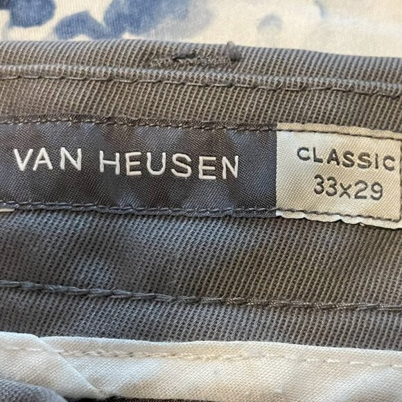 Van Heusen Men's Grey Pants  (any 2 pants for $15) - Picture 4 of 6